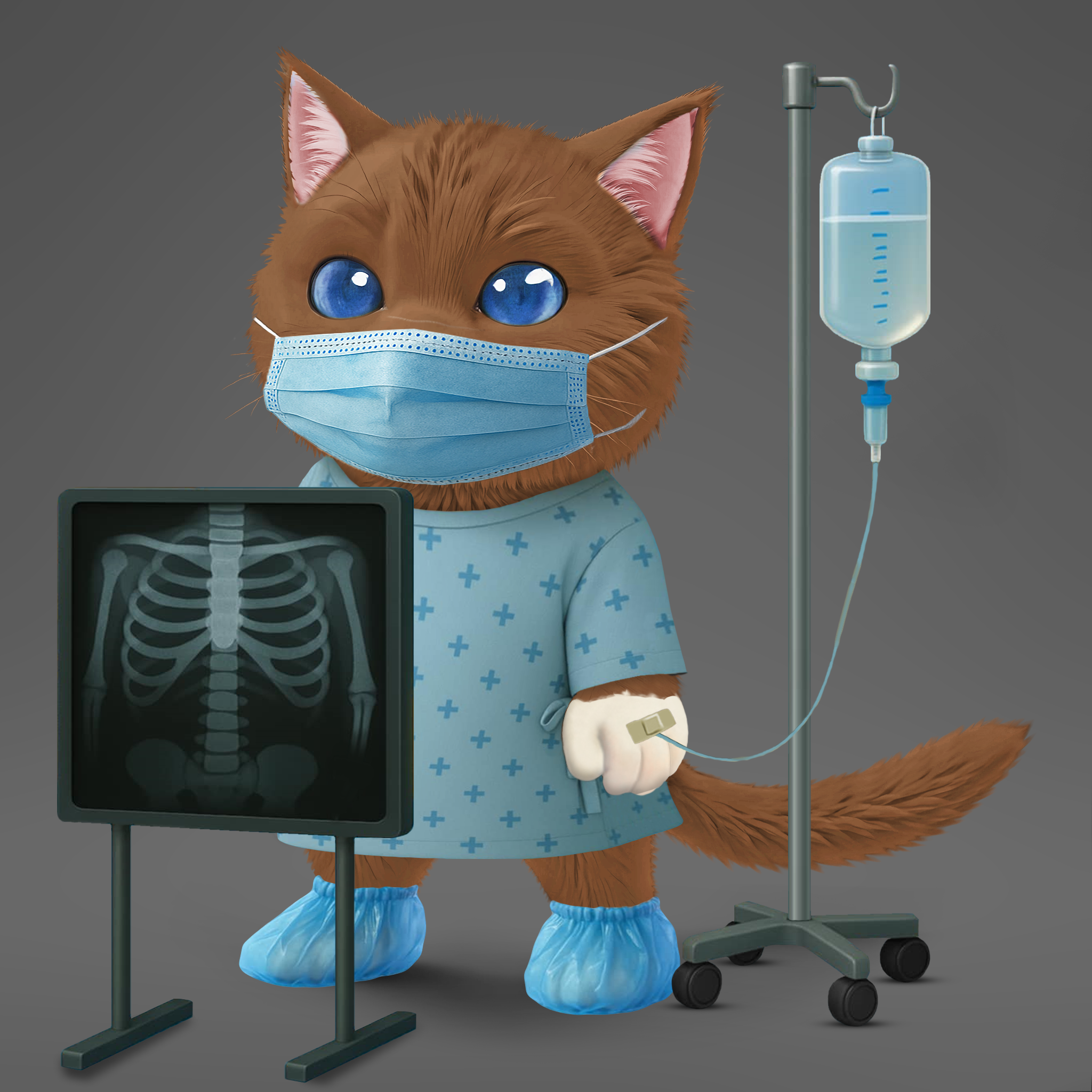 Woundipets™ cat model 2