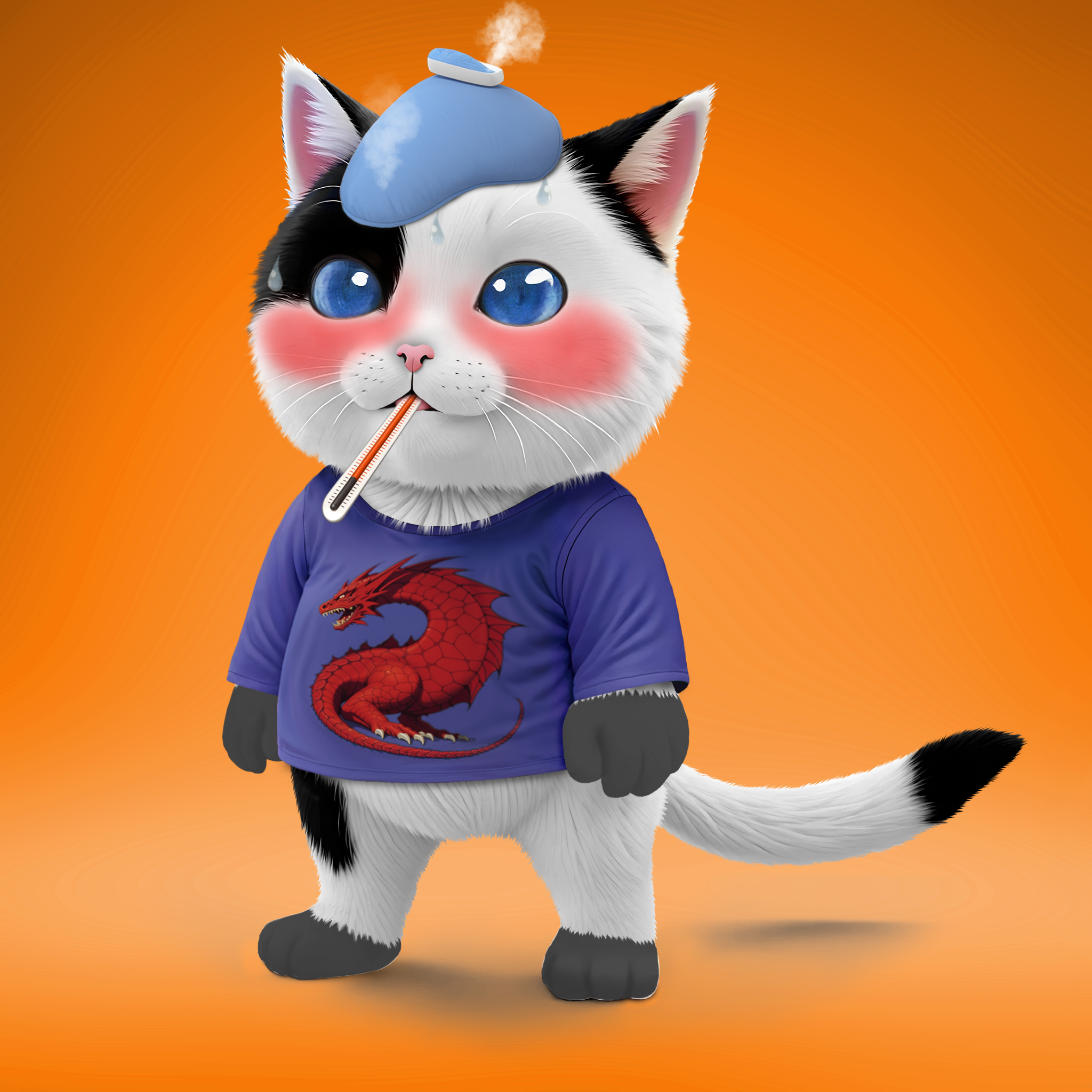Woundipets™ cat model 4