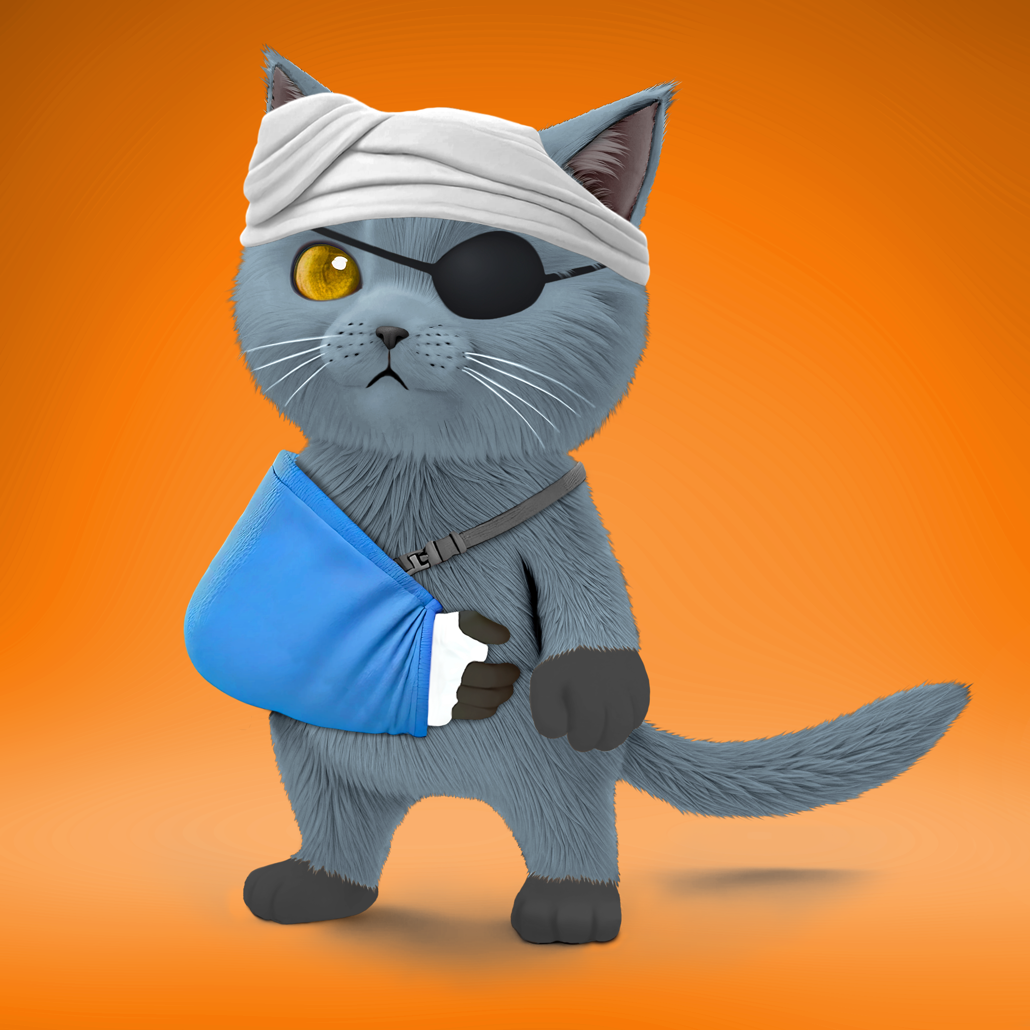 Woundipets™ cat model 9