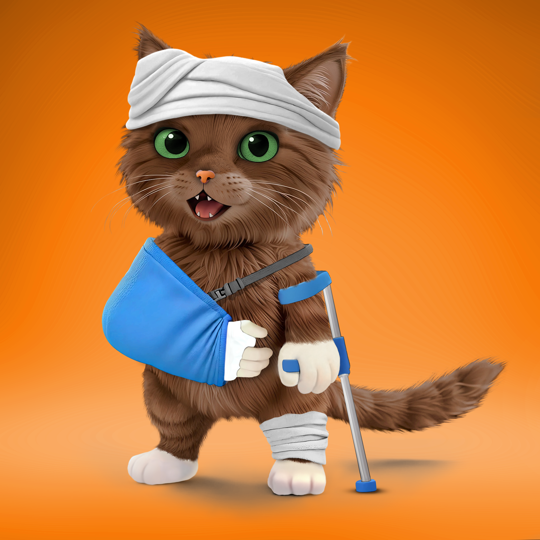 Woundipets™ cat model 15